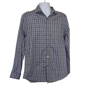 Michael Kors Slim Fit Stretch long sleeve Dress Shirt multicolor Men's 16 32-33